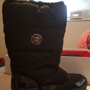 COACH winter boots